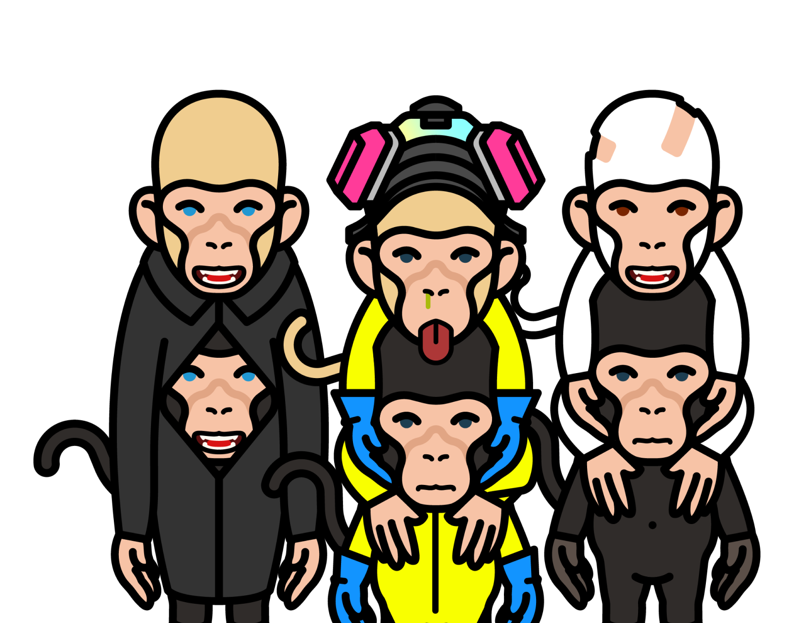 The Styllar Monkey Gang