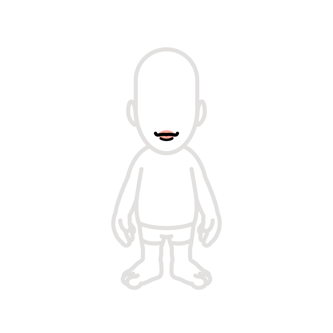 Feminine lips with lipstick 2