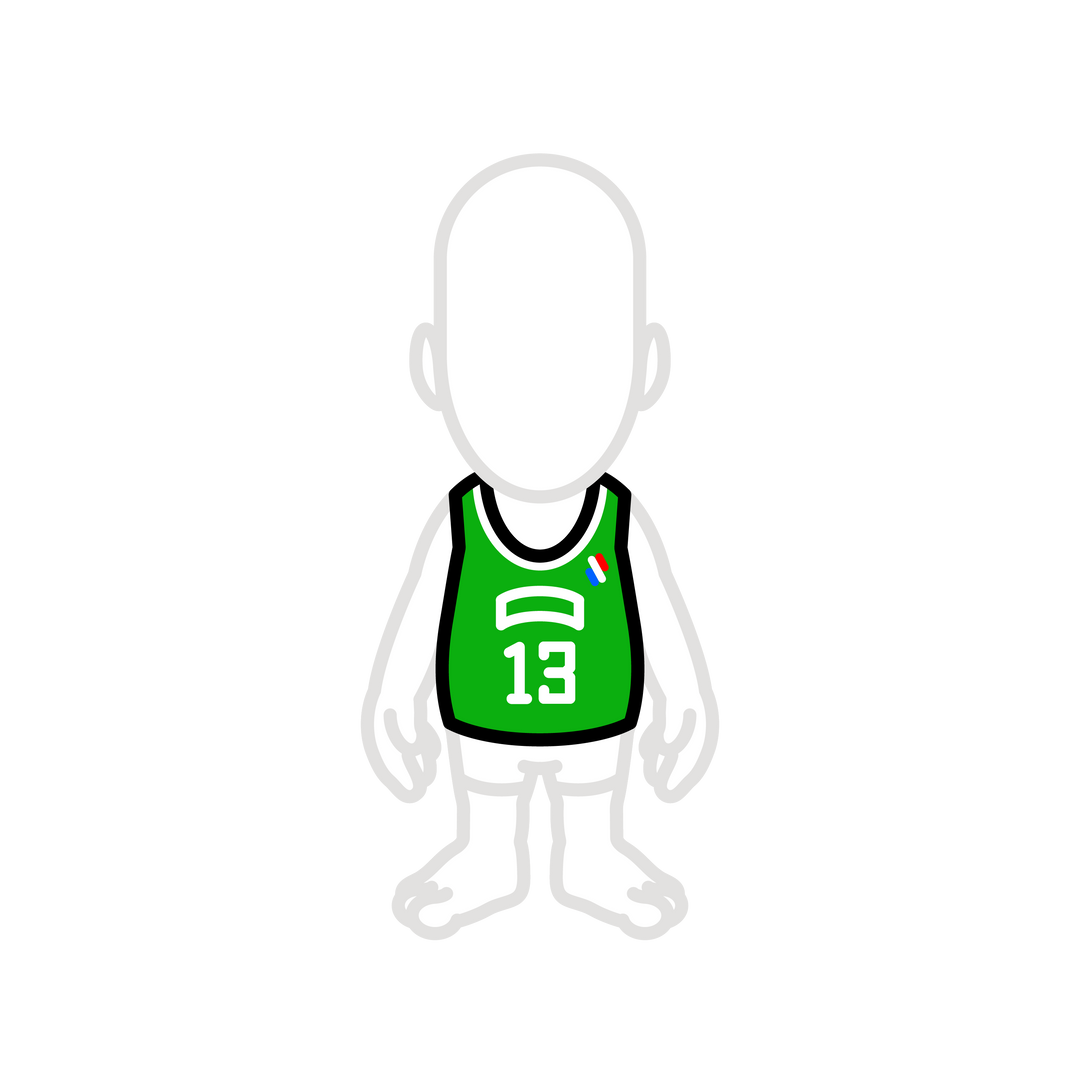 Boston green jersey