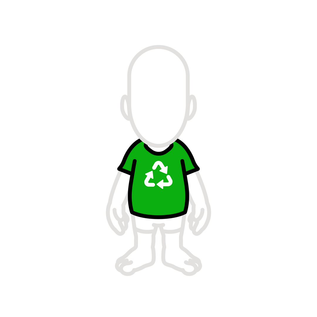 Green Team! recycle t-shirt
