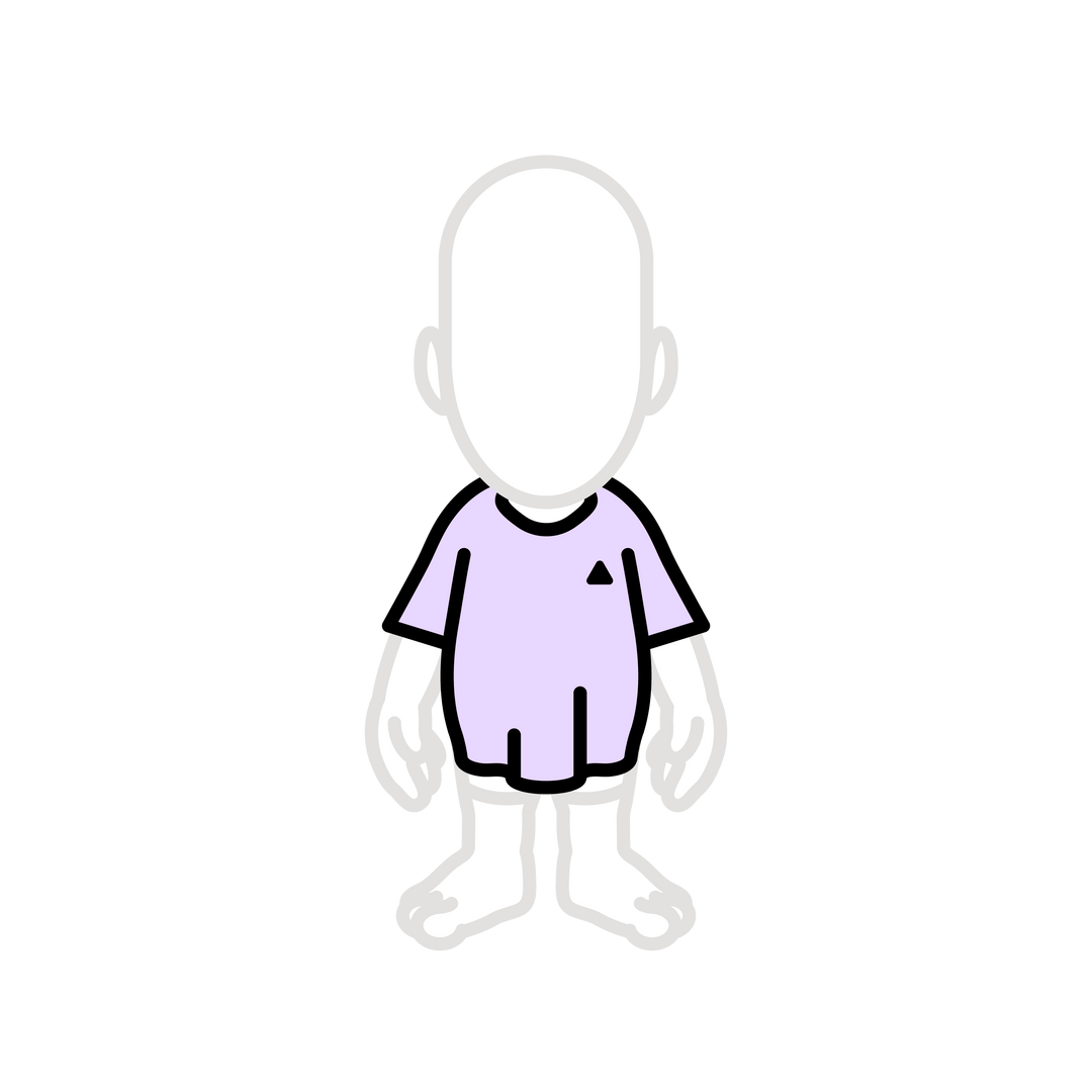 Purple oversized t-shirt