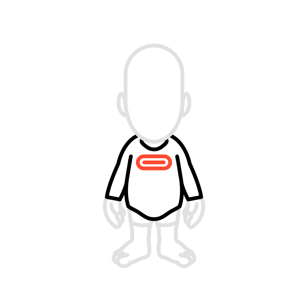 Nintan long-sleeve white tshirt