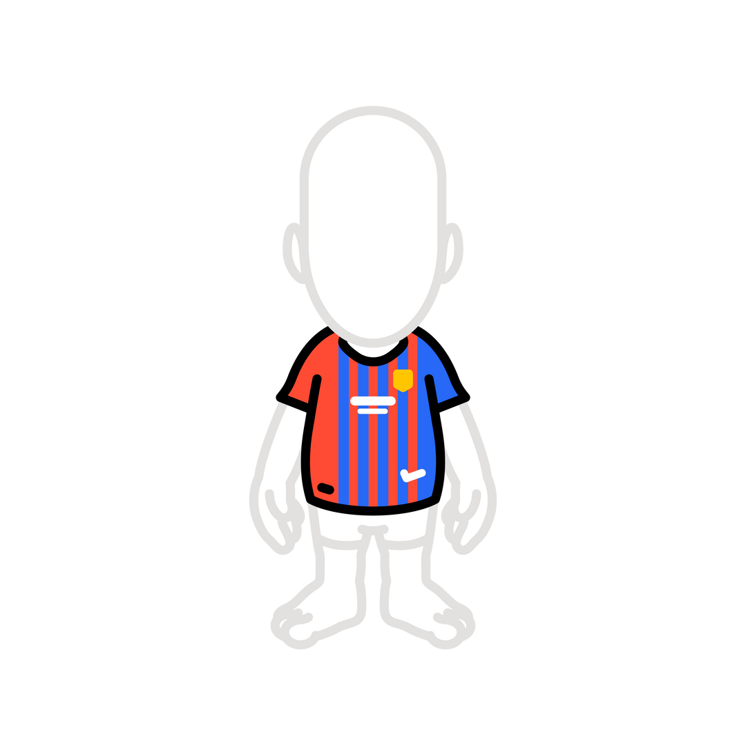 Soccer Barcelona jersey