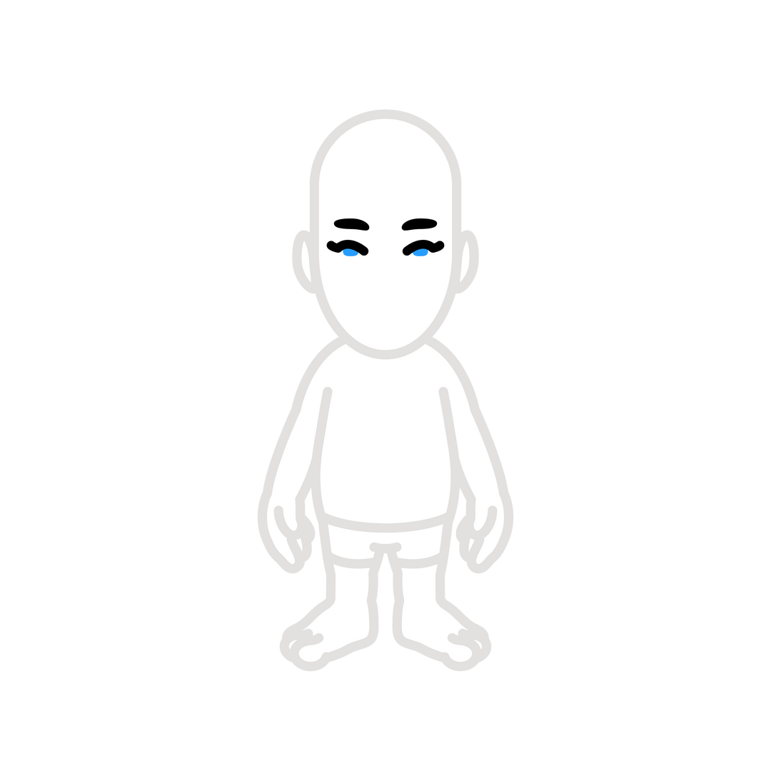 Feminine blue eyes 3