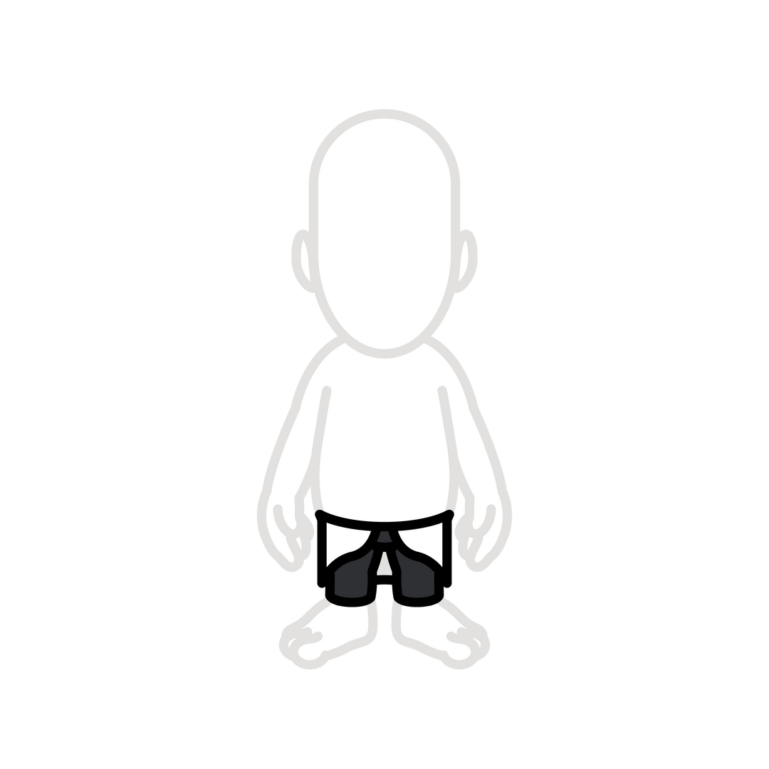 Black pants with oversized shirt