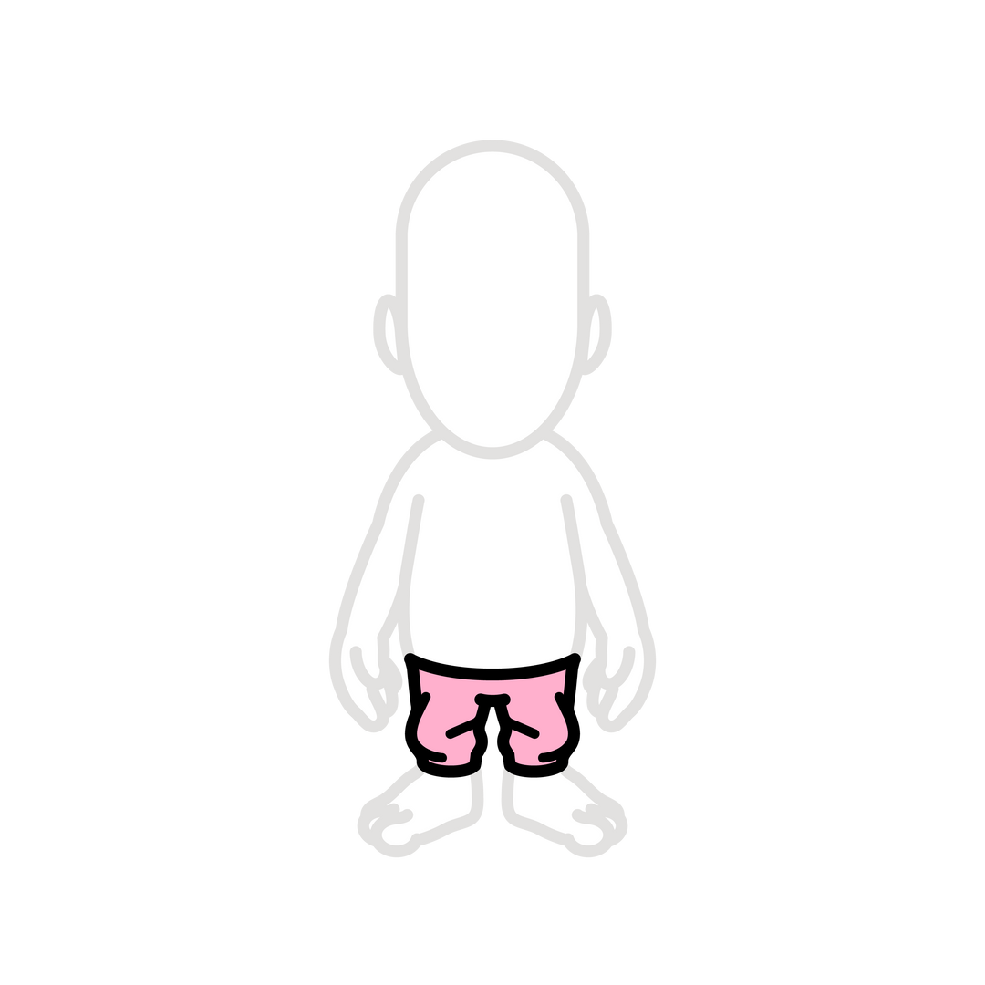 Baggy pink pants