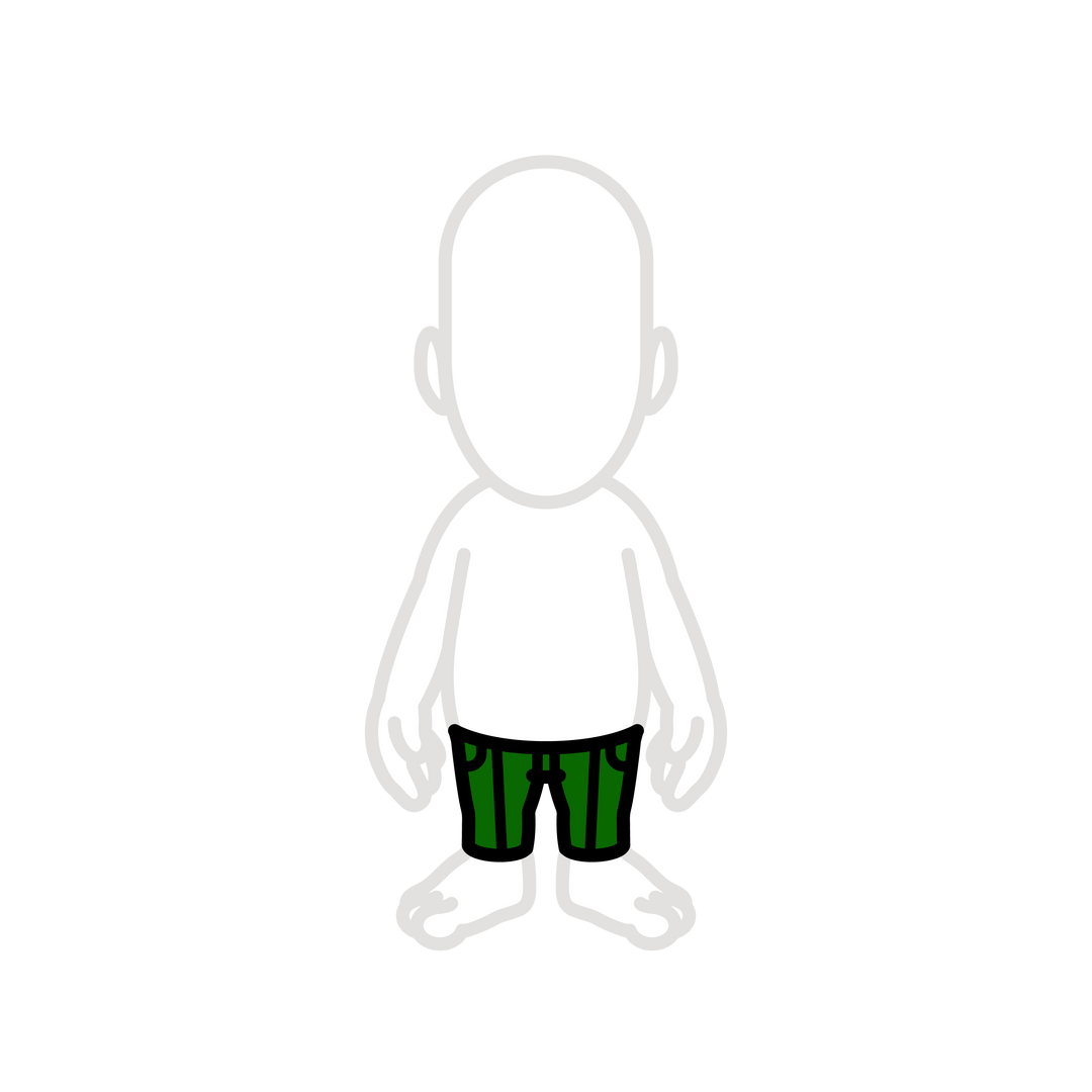 Green dress pants