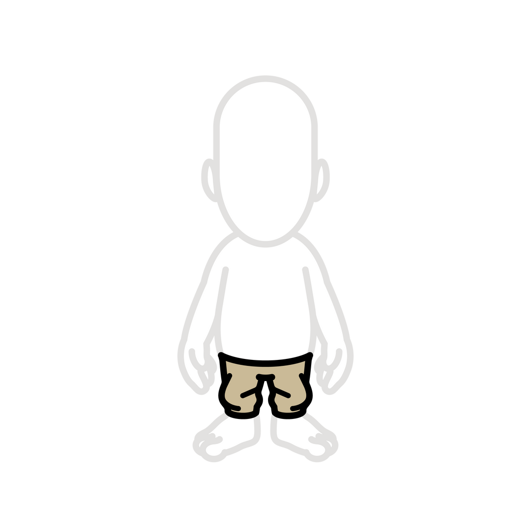 Baggy beige pants