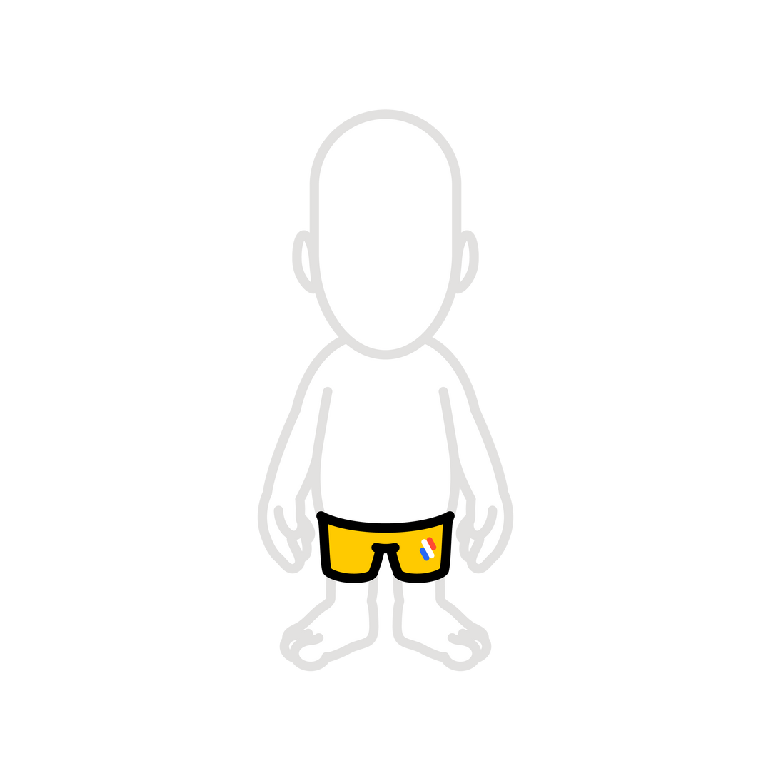 Yellow basketball shorts